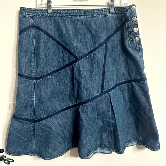 Oilily denim skirt size 44 or 14 - Picture 1 of 5